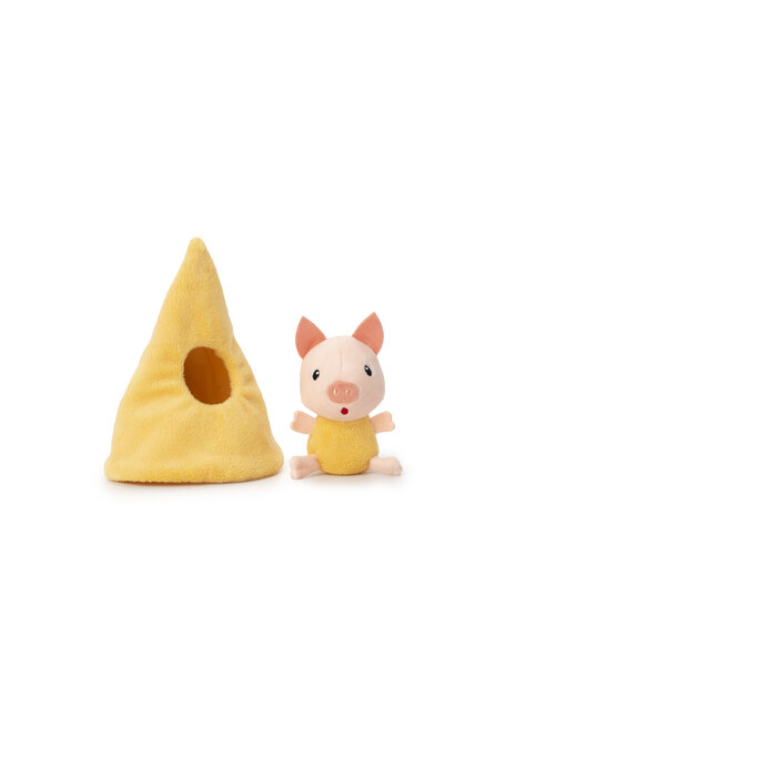 Lilliputiens Stoffen huis - de wolf en de 3 biggetjes