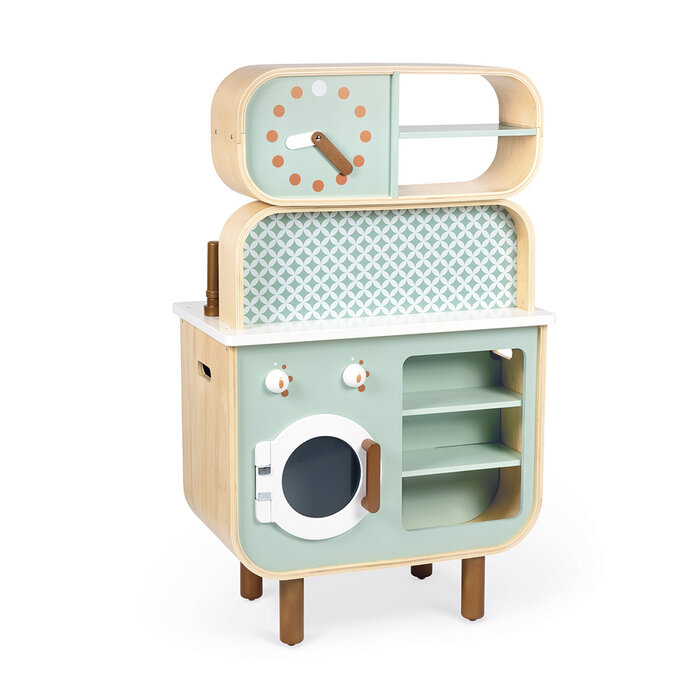 Janod Big Cooker Reverso - Houten speelgoed keukentje