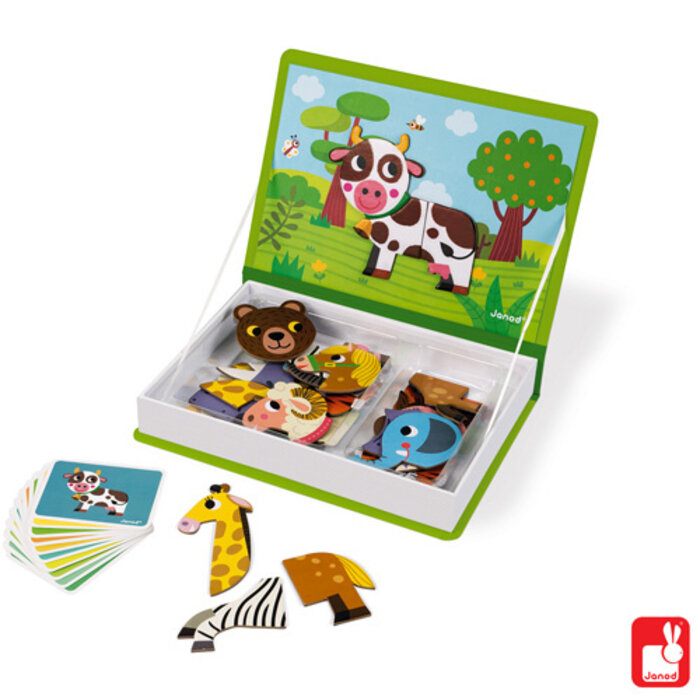 Janod Magnetibook - dieren