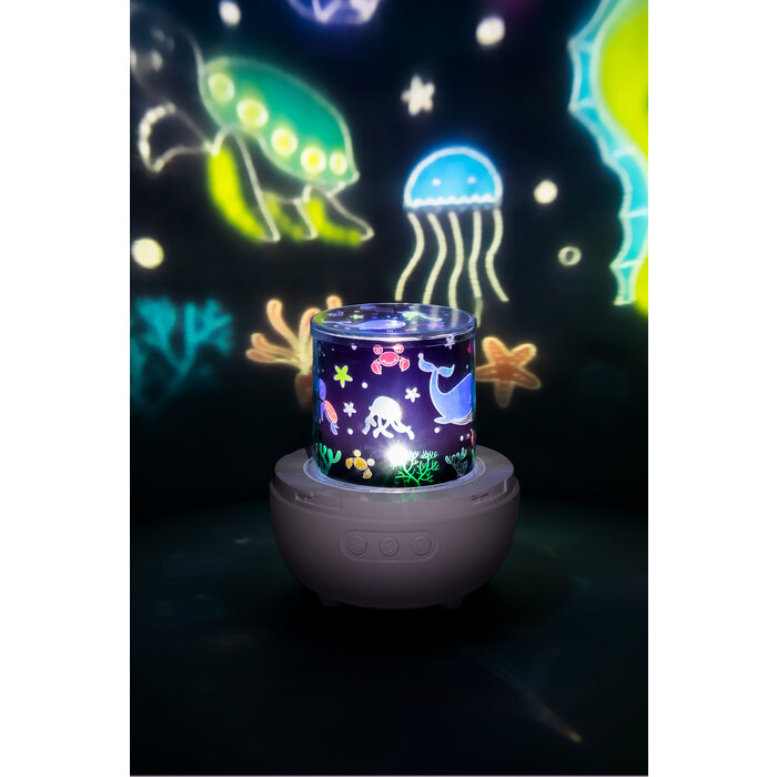 Little L Nachtlamp - projector Lumi