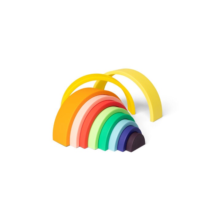 Little L Zachte Regenboog - multicolor
