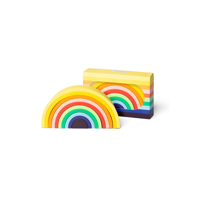 Little L Zachte Regenboog - multicolor