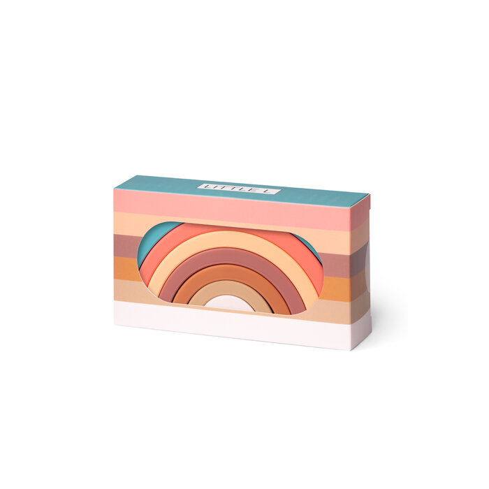 Little L Zachte regenboog - aarde en groen