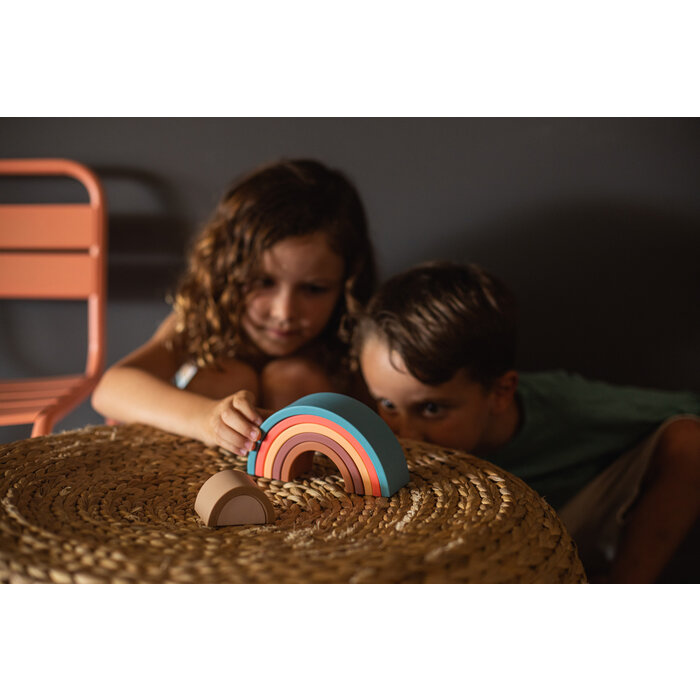 Little L Zachte regenboog - aarde en groen