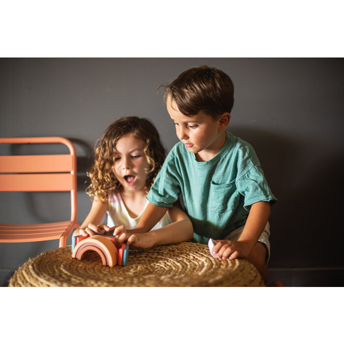 Little L Zachte regenboog - aarde en groen