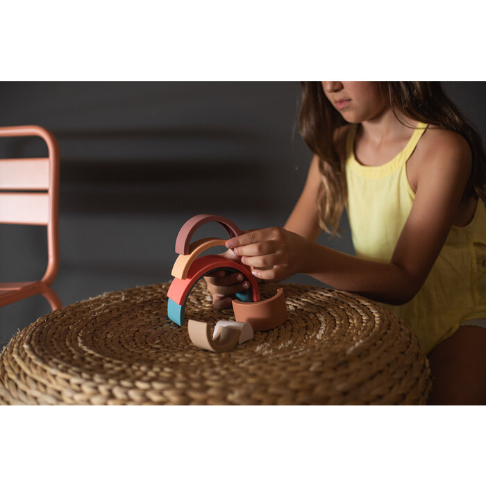 Little L Zachte regenboog - aarde en groen