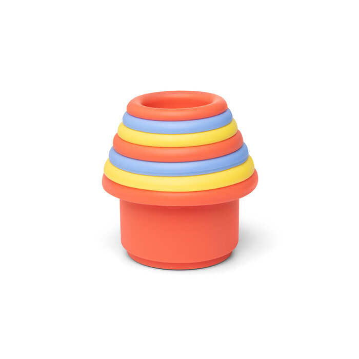 Little L Bekers soft (badspeelgoed) - rood, geel en blauw