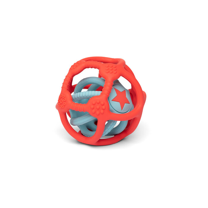 Little L Set van 2 sensorische ballen – Oranje en Blauw