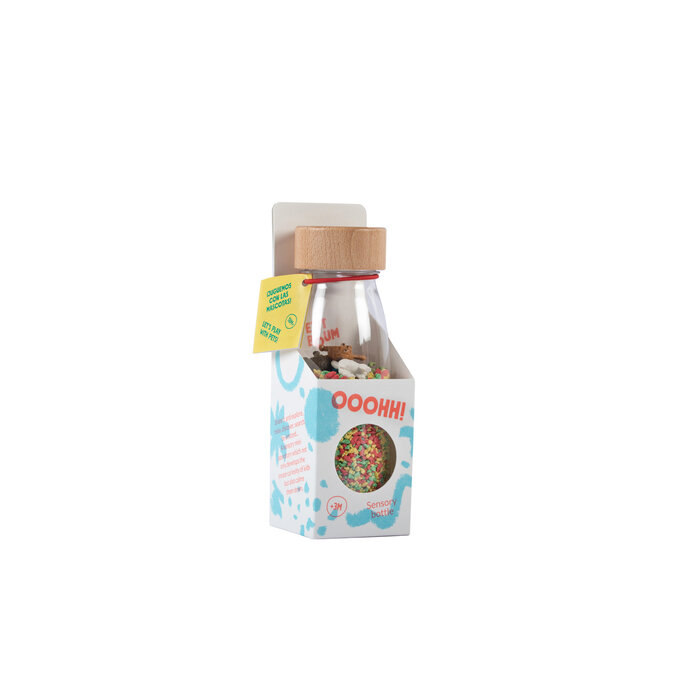Petit Boum Sensorische fles - Huisdieren