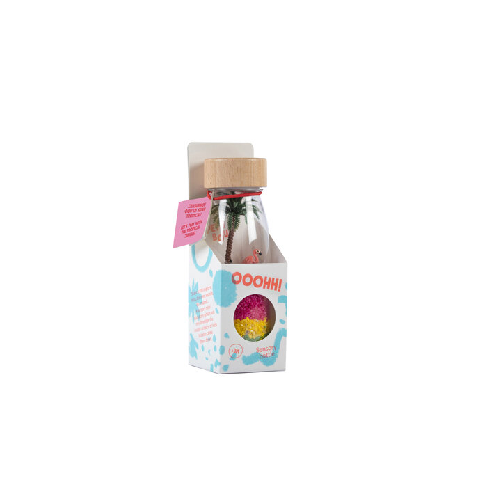 Petit Boum Sensorische fles  - Flamingo