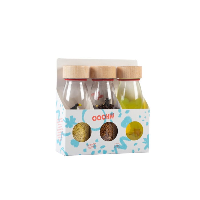 Petit Boum 3 sensorische flessen - Tropical