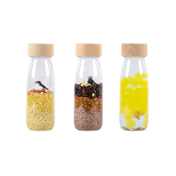 Petit Boum 3 sensorische flessen - Tropical