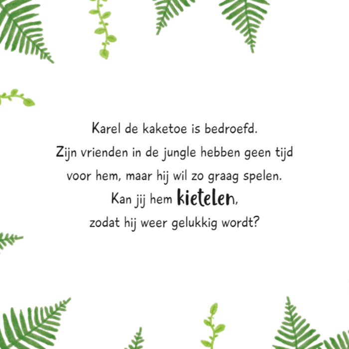 Deltas Voorleesboek met leuke opdrachten - Kietel de kaketoe