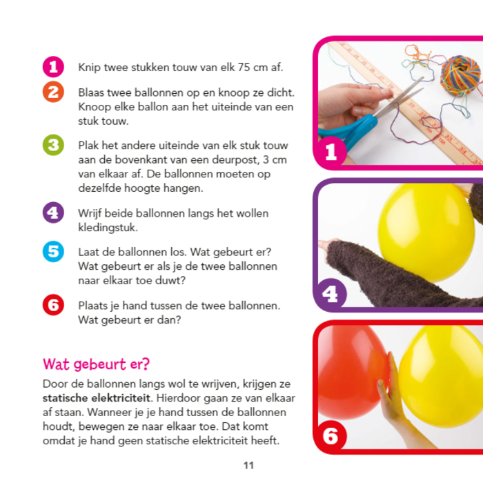 Deltas Coole experimenten voor kleine wetenschappers