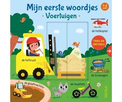 Deltas Mijn eerste woordjes - voertuigen (kartonboekje met flapjes)