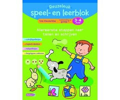 Deltas Reuzeleuk speel- en leerblok allereerste stappen naar Tellen en schrijven (3-4 j.)