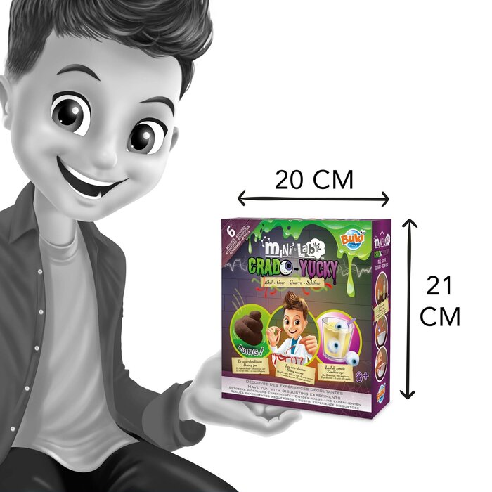 Buki Mini Lab - Yucky wetenschap (jakkieieieie experimenten)