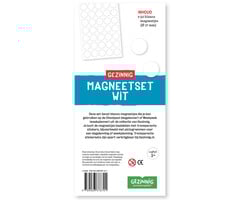 Gezinnig Magneetset - wit