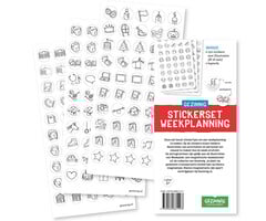 Gezinnig Stickerset - weekplanning