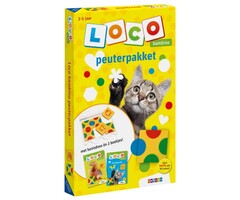 Loco Peuterpakket - basisdoos met 2 boekjes - reken en dierenpuzzels (bambino)