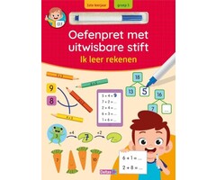 Deltas Oefenpret met uitwisbare stift - ik leer rekenen (6-7 jaar)