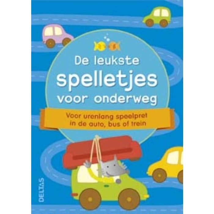 Deltas 50 kaarten met de leukste spelletjes - de leukste spelletjes voor onderweg