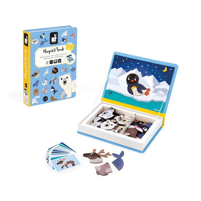 Janod Magnetibook - pooldieren