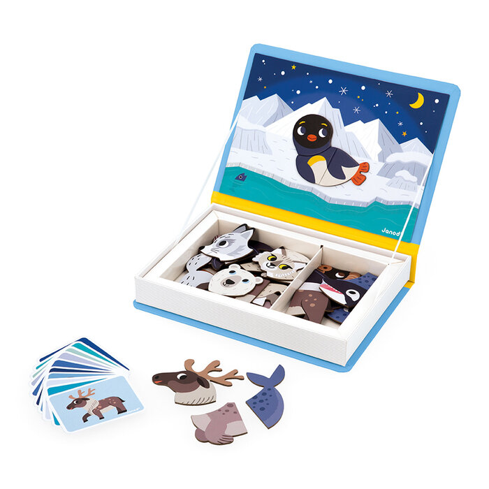 Janod Magnetibook - pooldieren