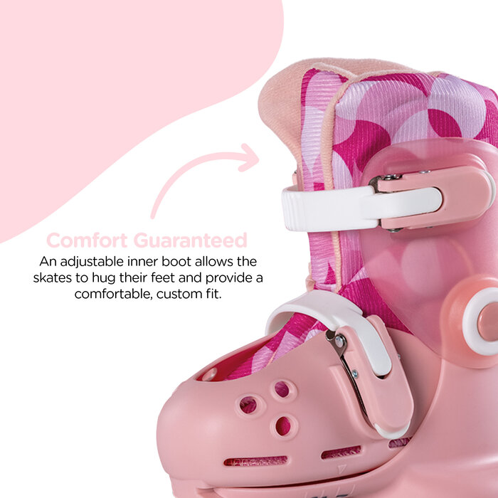 Yvolution Twista Learner Skeelers - Roze - 29-34