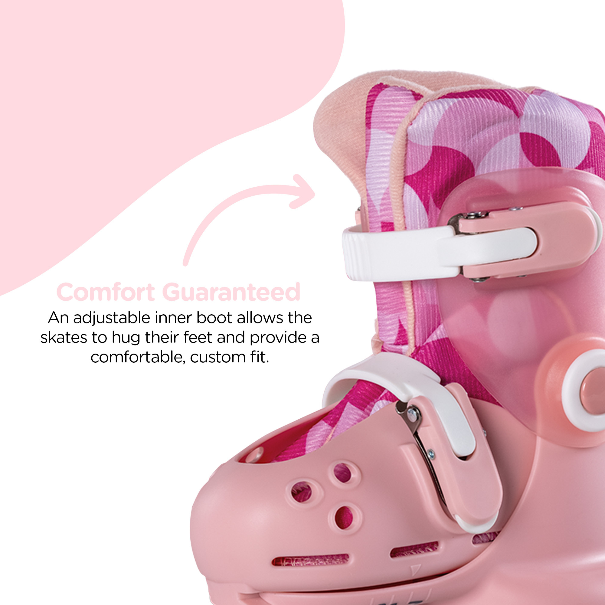 Yvolution Twista Learner Skeelers - Roze - 29-34