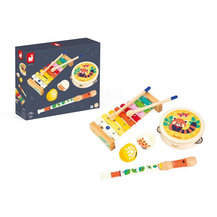 Janod Gioia – Muziekset - houten speelgoed