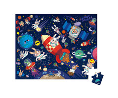 Janod Puzzel - raket (54 stukjes)