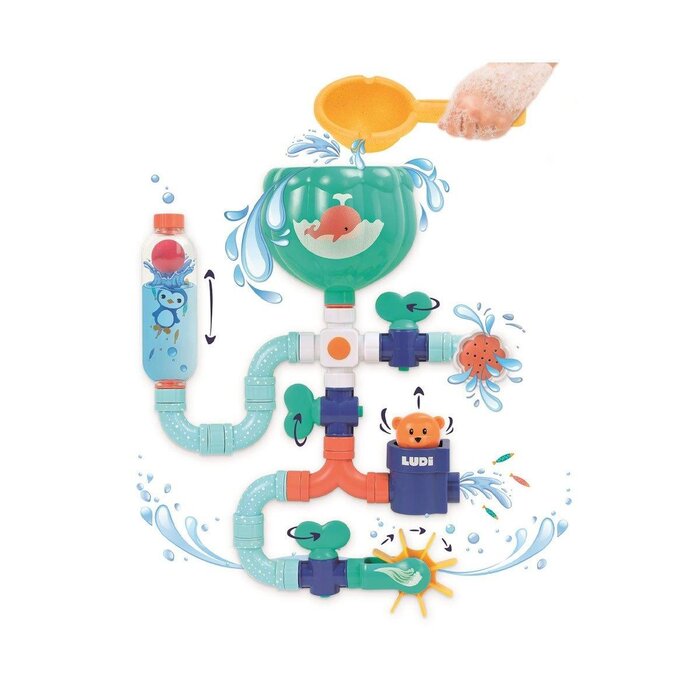 Ludi Badspeelgoed - groot watercircuit