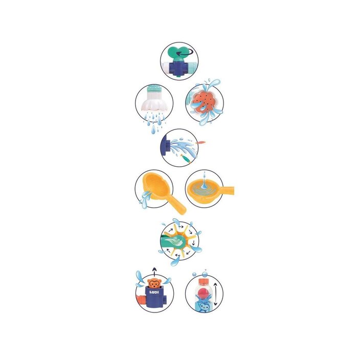 Ludi Badspeelgoed - groot watercircuit