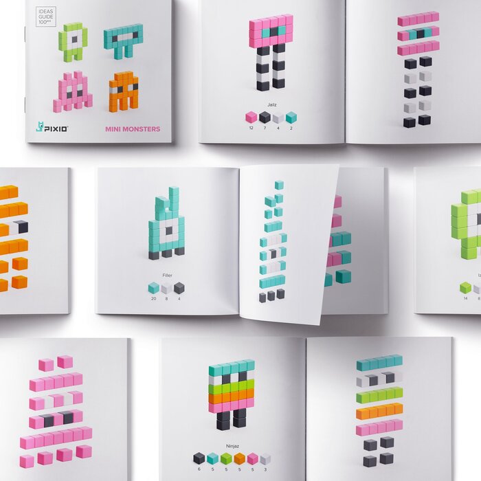 PIXIO Mini Monsters - Magnetische blokken