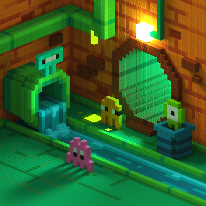 PIXIO Mini Monsters - Magnetische blokken