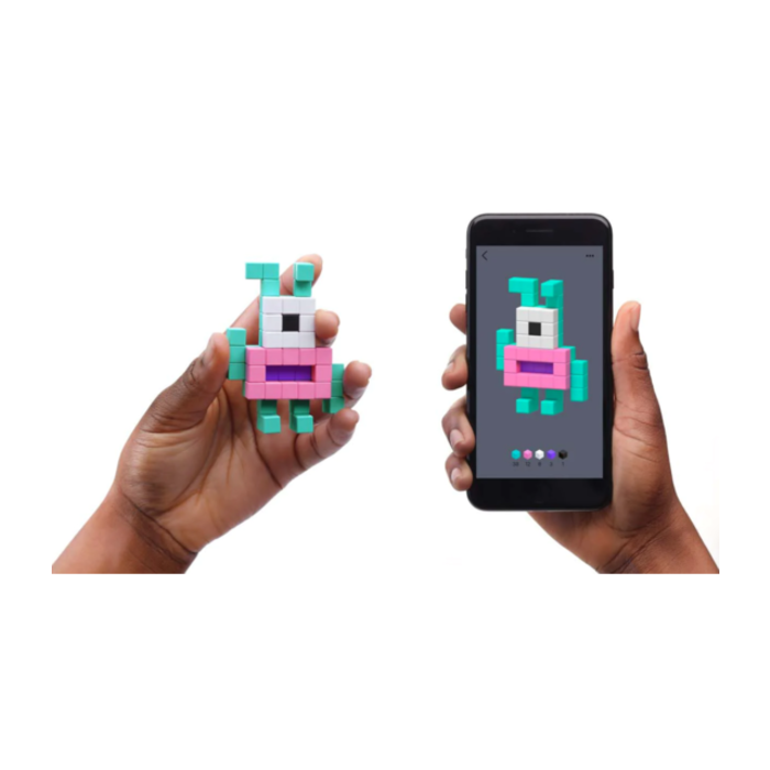 PIXIO Abstract Lava - Magnetische blokken