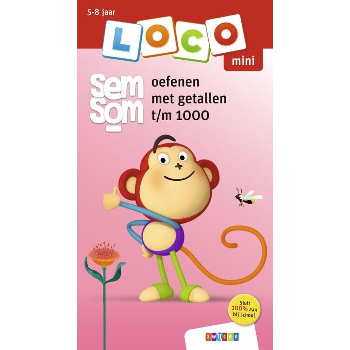 Loco Semsom - oefenen met getallen t/m 1000 (mini)