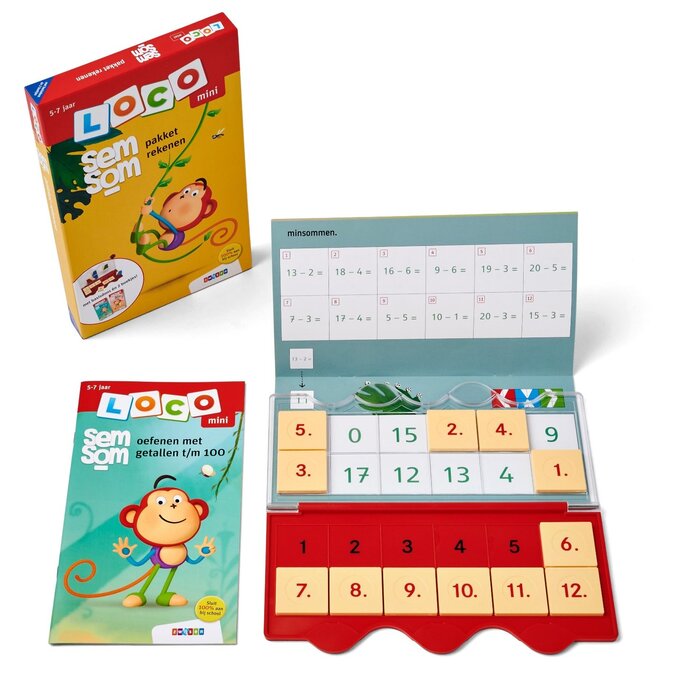 Loco Semsom - oefenen met getallen t/m 1000 (mini)