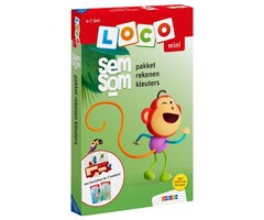 Loco Semsom - pakket - basisdoos met 2 boekjes - rekenen kleuters (mini)