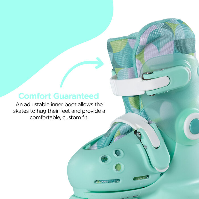Yvolution Twista Learner Skeelers - Groen - 29-34