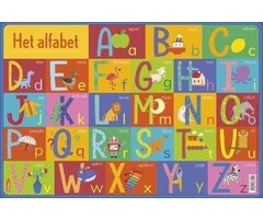 Deltas Educatieve onderlegger - het alfabet (preschool)