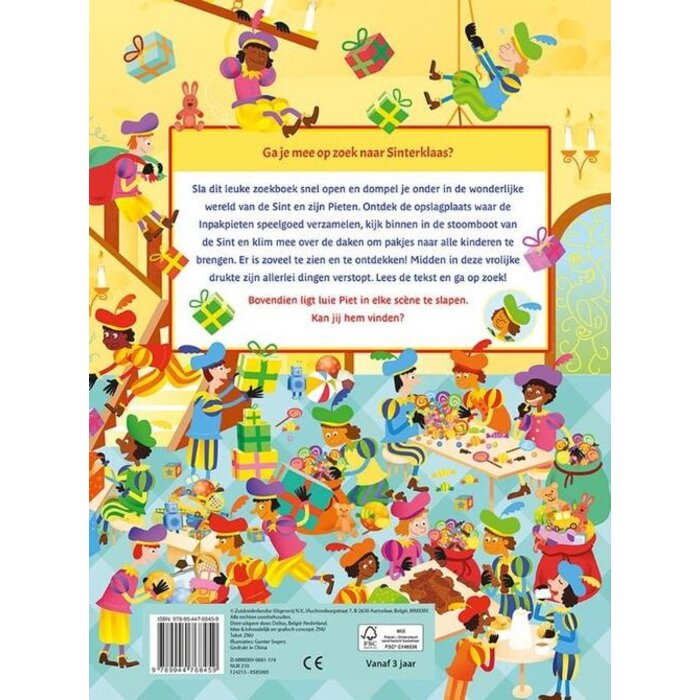 Deltas Het grote kijk- en zoekboek - Waar is Sinterklaas?
