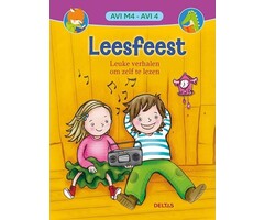 Deltas Leesfeest - 3 leuke verhalen om zelf te lezen (AVI M4/AVI 4)