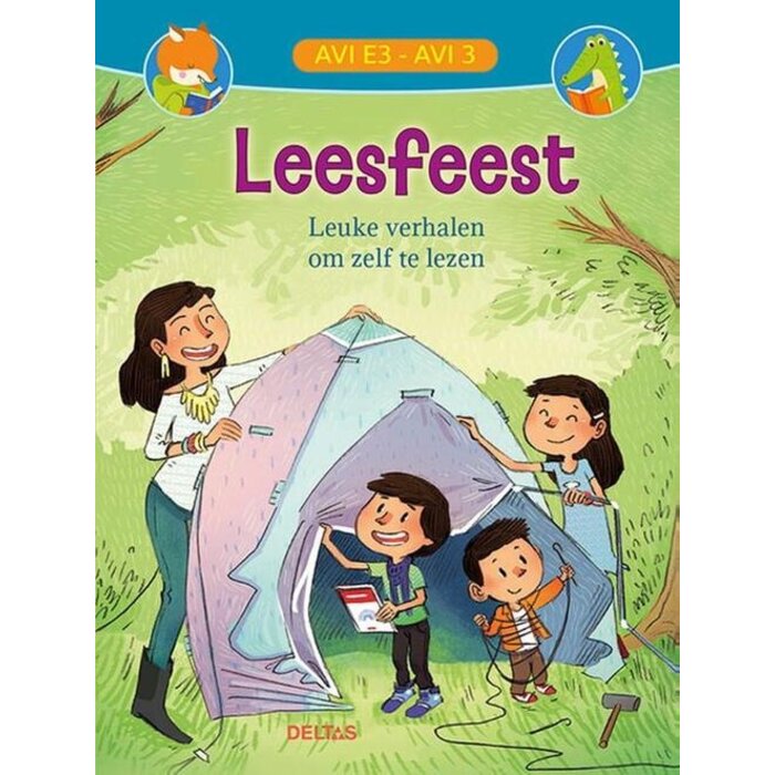 Deltas Leesfeest - 3 leuke verhalen om zelf te lezen (AVI E3/AVI 3