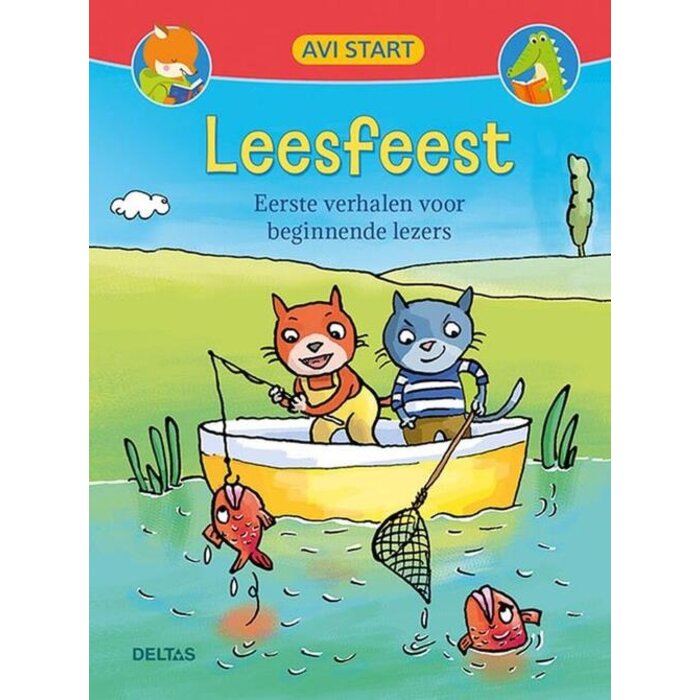 Deltas Leesfeest - 3 eerste verhalen voor beginnende lezers (AVI START)