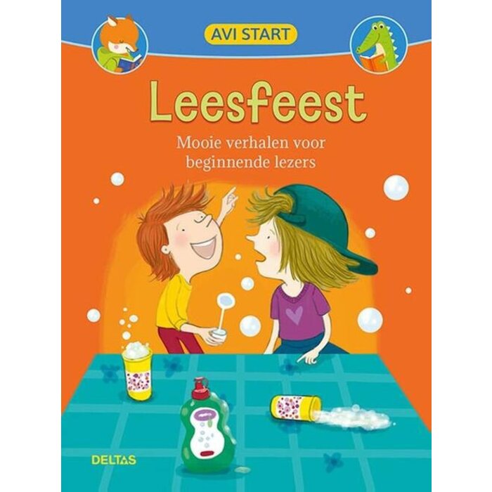 Deltas Leesfeest - 3 Mooie verhalen voor beginnende lezers (AVI START)