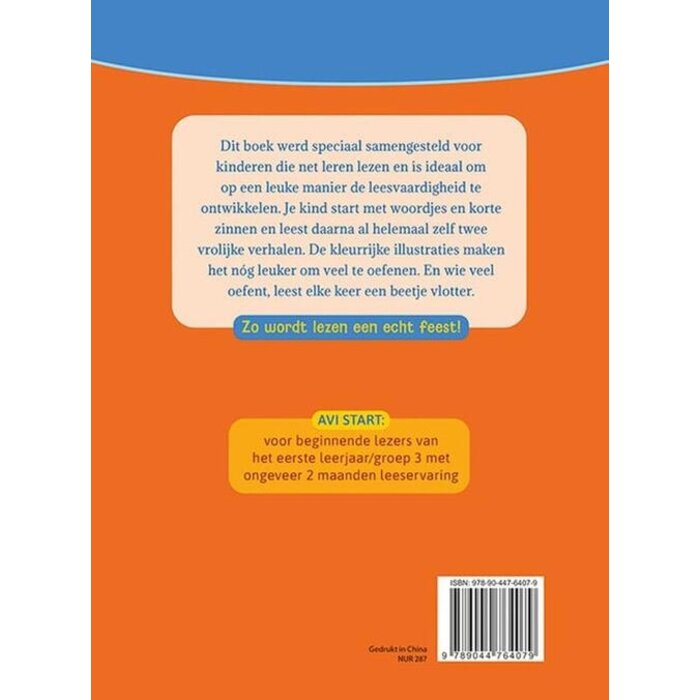 Deltas Leesfeest - 3 Mooie verhalen voor beginnende lezers (AVI START)
