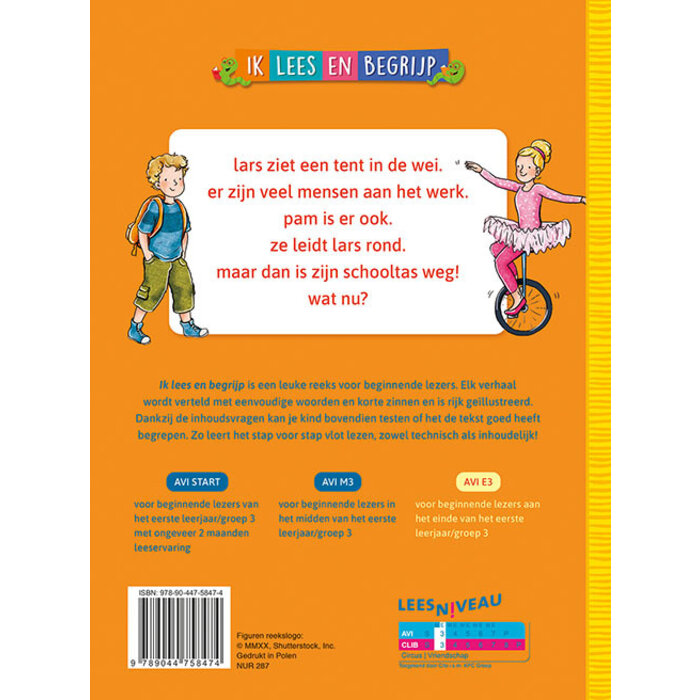 Deltas Ik lees en begrijp - Een tent in het dorp (AVI E3 / AVI 3)