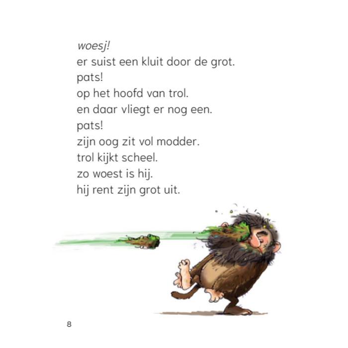 Deltas Ik lees en begrijp - Lol met trol (AVI E3 / AVI 3)